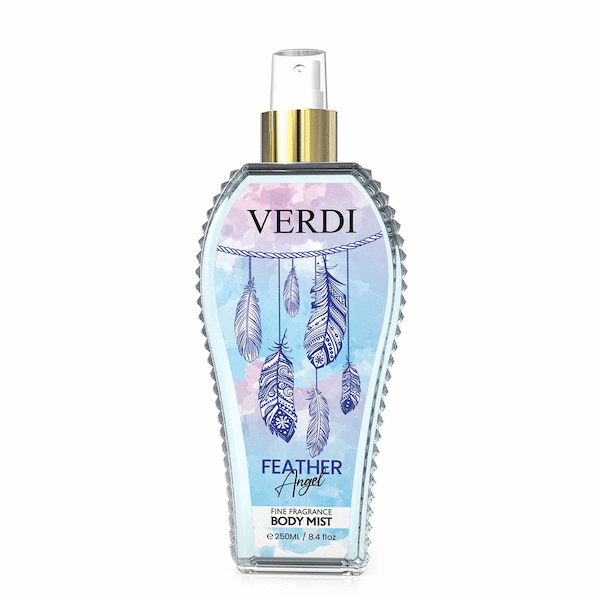VERDI BODY MIST FEATHER ANGEL- ڤردي معطر للجسم فيذر أنجل