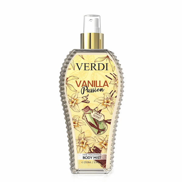 VERDI BODY MIST VANILLA PASSION- ڤردي معطر الجسم بالفانيليا